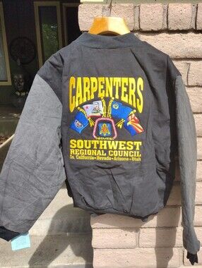 CARPENTERS Southwest Regional Council (SoCal NV AZ UT) Jacket XL 100% Cotton